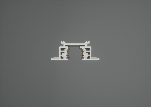 SMARTrack – Recessed Track 01 – wht – cutaway